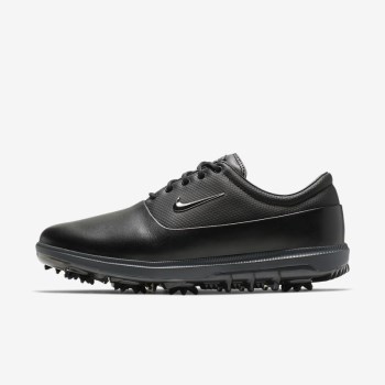 Nike Air Zoom Victory Tour - Férfi Golf Cipő - Fekete/Fehér/Platina/Metal Sötét Szürke